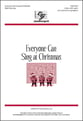 Everyone Can Sing at Christmas Unison choral sheet music cover